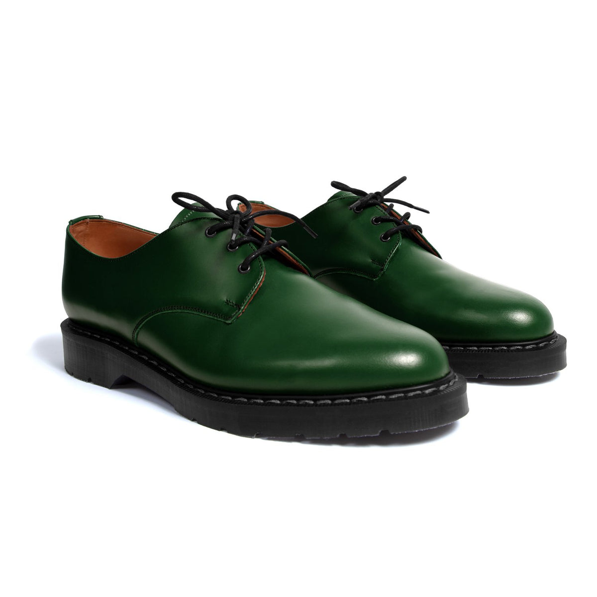 W*s様 SOLOVAIR 3eye gibson shoe UK8.5 Black Matte 3 Eye Gibson Shoe | Solovair | Handmade in